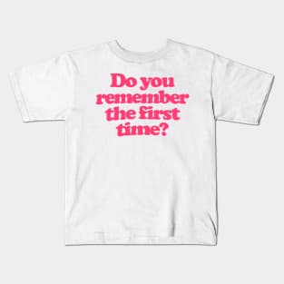 Pulp - Do You Remember The First Time? Kids T-Shirt